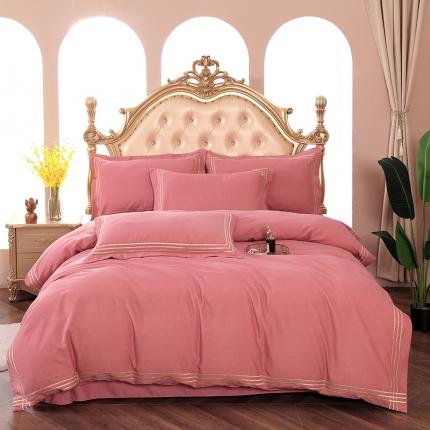 91家纺网 家纺一手货源 找家纺 （总）浩情国际 2026新款120支高端加厚磨毛四件套