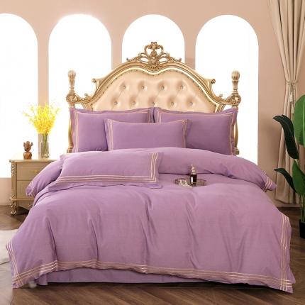 91家纺网 家纺一手货源 找家纺 （总）浩情国际 2026新款120支高端加厚磨毛四件套