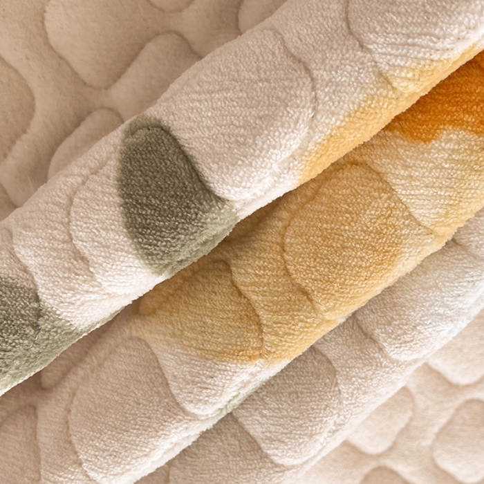 91家纺网 家纺一手货源 找家纺 （总）澳梵家居 2022新款牛奶绒花边床笠三件套