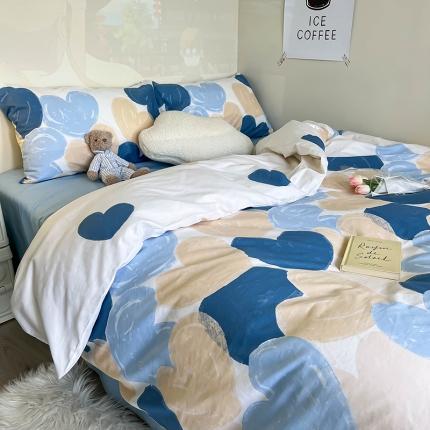 91家纺网 家纺一手货源 找家纺 （总）红馆 2022新款12868全棉系列印花四件套