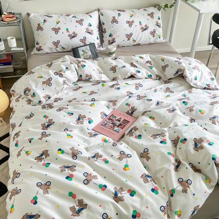 91家纺网 家纺一手货源 找家纺 （总）红馆 2022新款12868全棉系列印花四件套