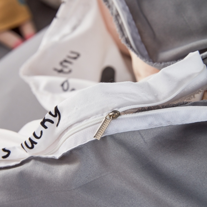 91家纺网 家纺一手货源 找家纺 乐居坊 2022新款芦荟棉上下铺学生床三件套四件套 快乐画报