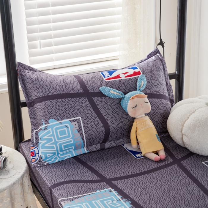 91家纺网 家纺一手货源 找家纺 乐居坊 2022新款芦荟棉上下铺学生床三件套四件套 天使之城