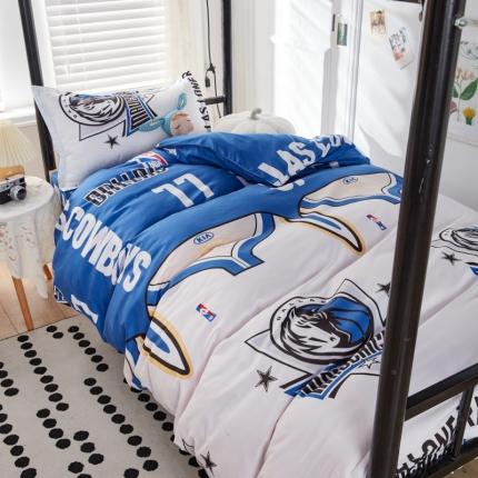 乐居坊 2022新款芦荟棉上下铺学生床三件套四件套 未来之星