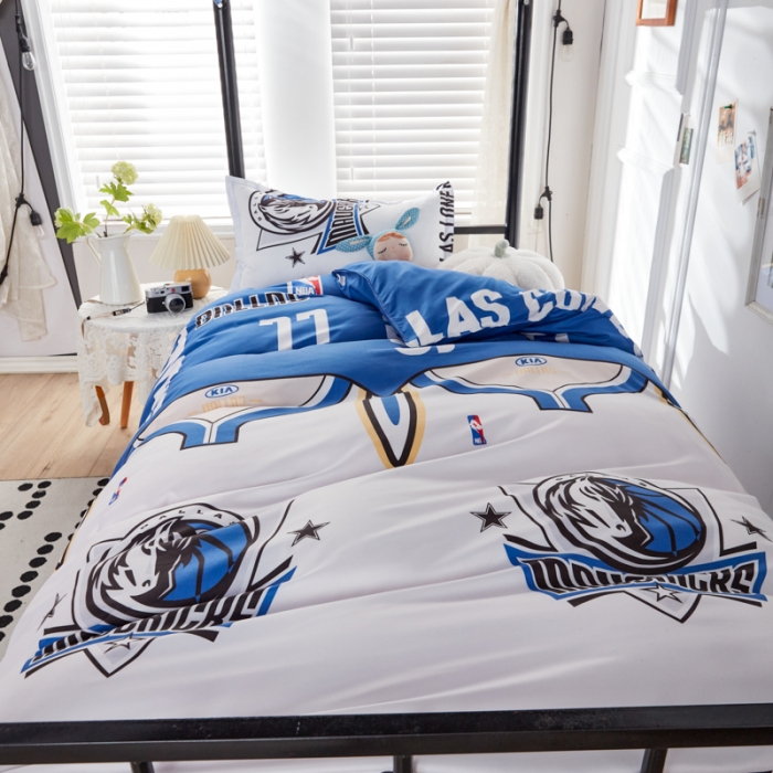 91家纺网 家纺一手货源 找家纺 乐居坊 2022新款芦荟棉上下铺学生床三件套四件套 未来之星