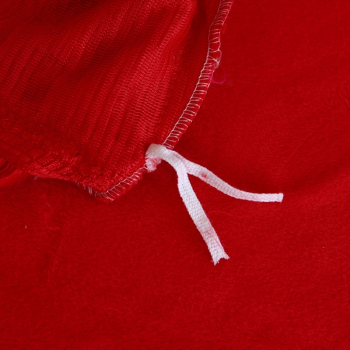 91家纺网 家纺一手货源 找家纺 邦妮家纺 2024新款云貂绒纯色四件套 大红