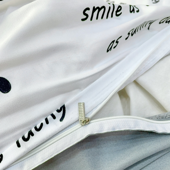 91家纺网 家纺一手货源 找家纺 乐居坊 2022新款芦荟棉印花四件套 快乐画报