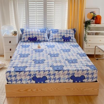 91家纺网 家纺一手货源 找家纺 （总）金鑫汇 2022新款牛奶绒四件套系列-单枕套