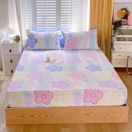 91家纺网 家纺一手货源 找家纺 （总）金鑫汇 2022新款牛奶绒四件套系列-单枕套