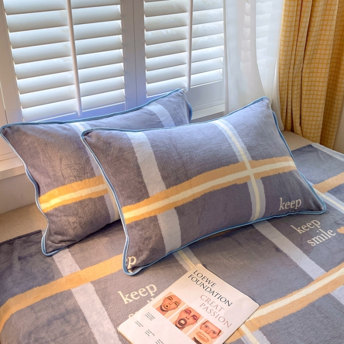 91家纺网 家纺一手货源 找家纺 金鑫汇 2022新款牛奶绒四件套系列 初遇