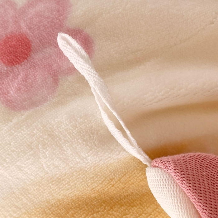 91家纺网 家纺一手货源 找家纺 金鑫汇 2022新款牛奶绒四件套系列 粉波波