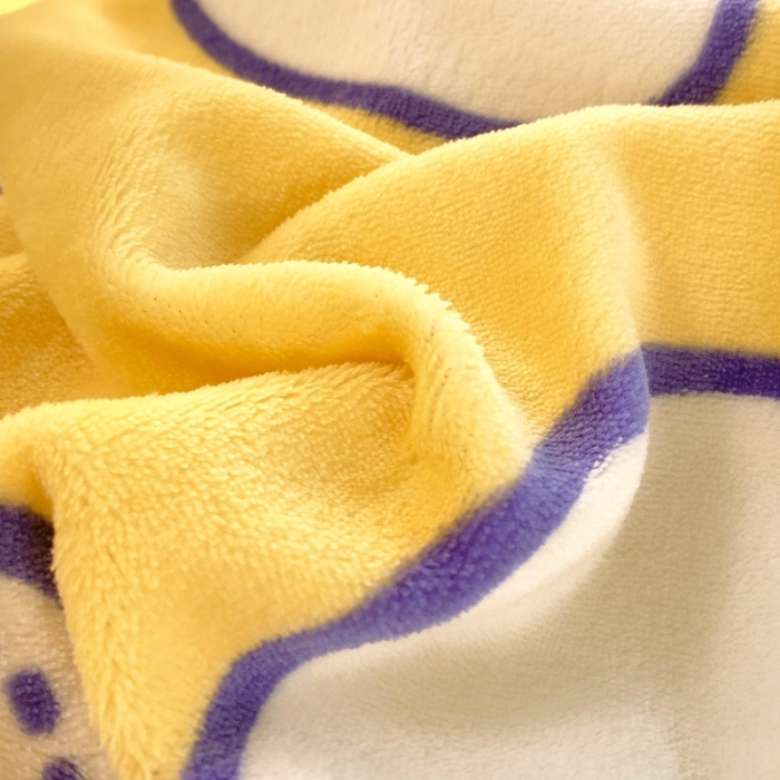 91家纺网 家纺一手货源 找家纺 金鑫汇 2022新款牛奶绒四件套系列 欢乐鸭-黄