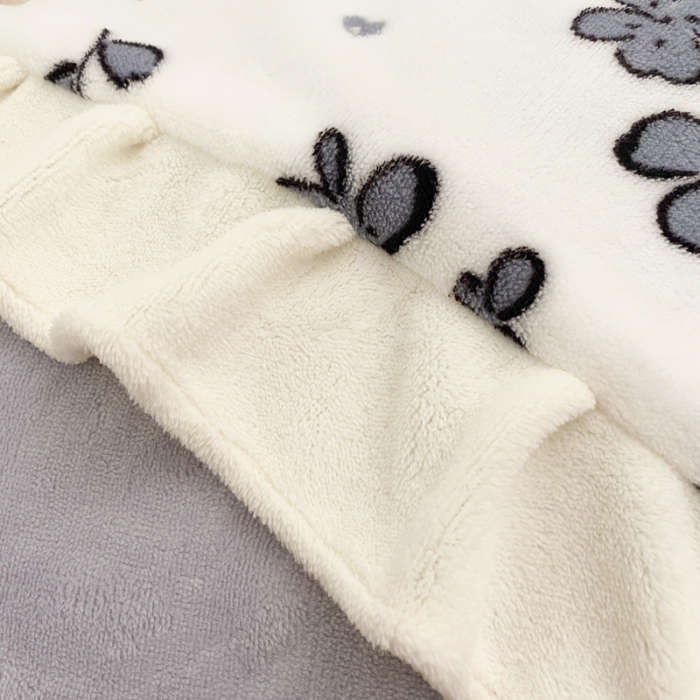 91家纺网 家纺一手货源 找家纺 川悦生活 2022新款韩版花边牛奶绒四件套 ins花花花边