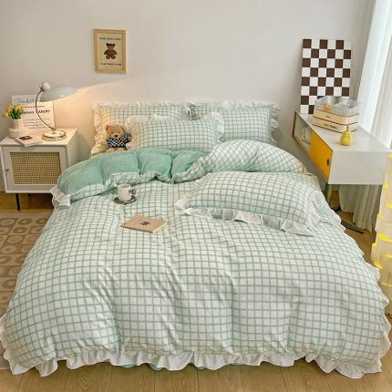 91家纺网 家纺一手货源 找家纺 （总）逸尚阁-2022新款棉加绒套件-格调