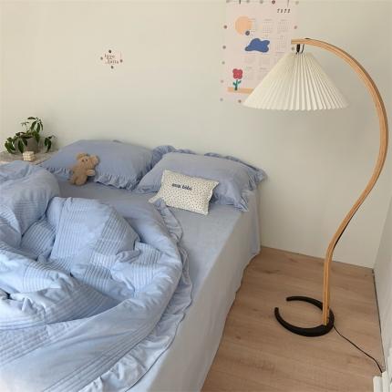 91家纺网 家纺一手货源 找家纺 （总）六巷胡同 2022新款韩国博主同款婴儿绒四件套