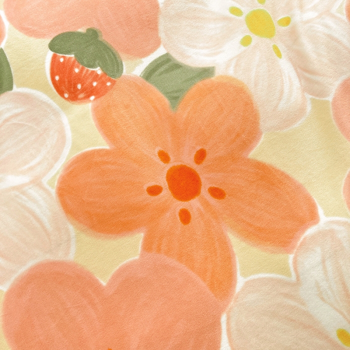 91家纺网 家纺一手货源 找家纺 慕尚 2022新款牛奶绒保暖单被套 花蕾