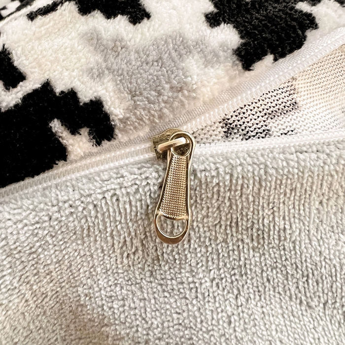 91家纺网 家纺一手货源 找家纺 慕尚 2022新款牛奶绒保暖单被套 千鸟格