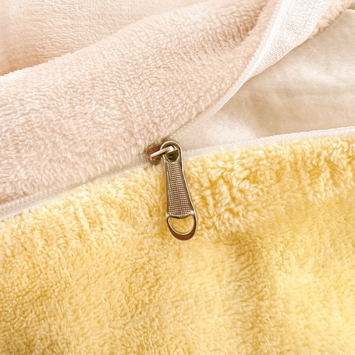 91家纺网 家纺一手货源 找家纺 慕尚 2022新款牛奶绒保暖单被套 小黄花