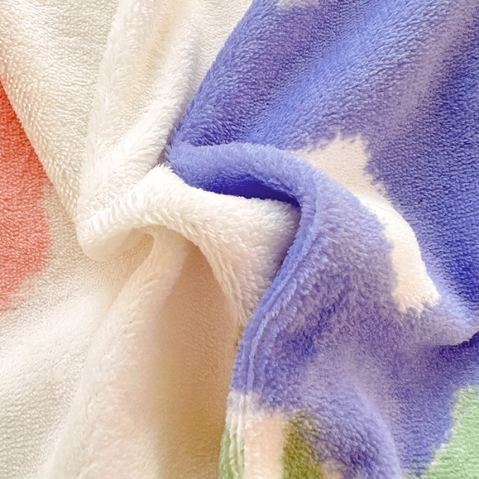 91家纺网 家纺一手货源 找家纺 慕尚 2022新款牛奶绒保暖单被套 小太熊