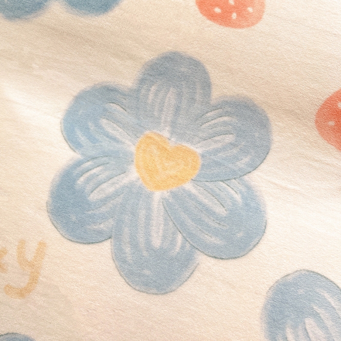 91家纺网 家纺一手货源 找家纺 慕尚 2022新款牛奶绒保暖单被套 幸运花绒