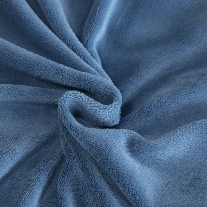 91家纺网 家纺一手货源 找家纺 吾秀家居 2022新款牛奶绒欧若拉系列刺绣飞边四件套 欧若拉中蓝