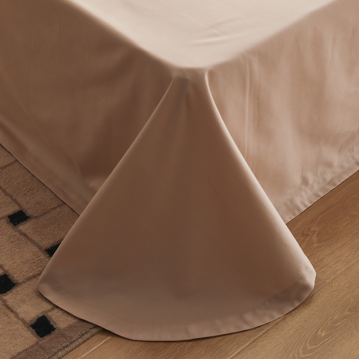 91家纺网 家纺一手货源 找家纺 （总）沐白家纺 2022精梳火山全棉小磨毛纯色系列四件套