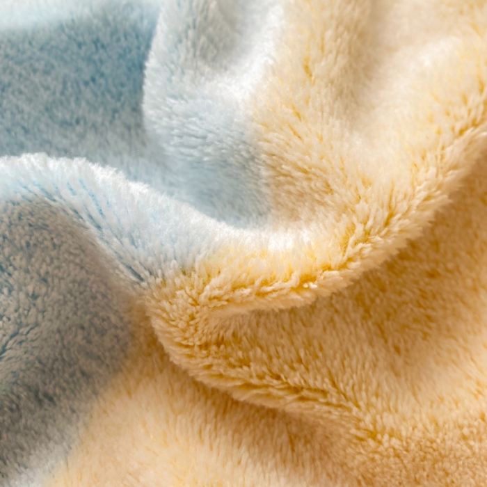 91家纺网 家纺一手货源 找家纺 慕尚 2022新款加厚保暖雪花绒床笠 幸运小熊