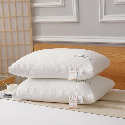 91家纺网 家纺一手货源 找家纺 （总）糖果枕芯 2022新款A类日式原棉华夫格舒适枕