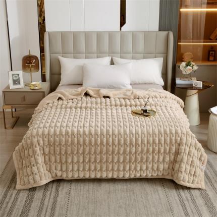 91家纺网 家纺一手货源 找家纺 （总）凯轩 仿裘皮伴侣毛毯毯子