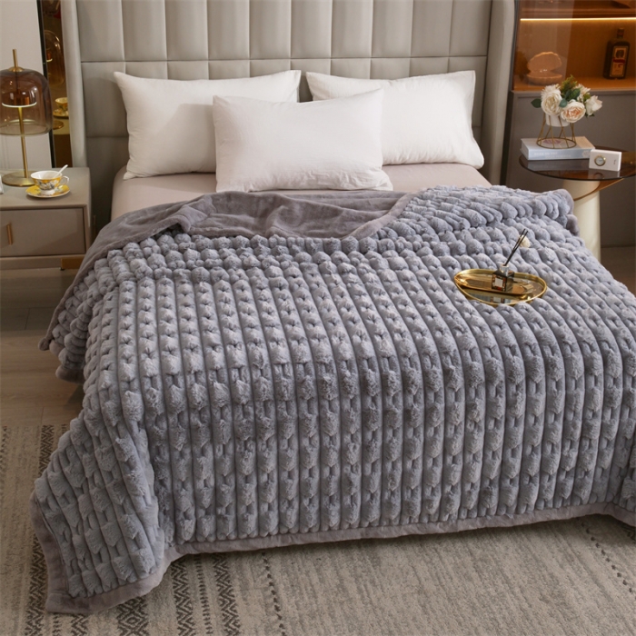 91家纺网 家纺一手货源 找家纺 （总）凯轩 仿裘皮伴侣毛毯毯子