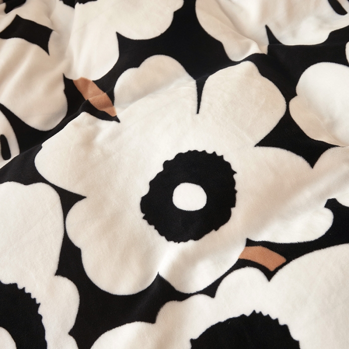 91家纺网 家纺一手货源 找家纺 怡家居 2022秋冬高克重牛奶绒印花四件套 艾西