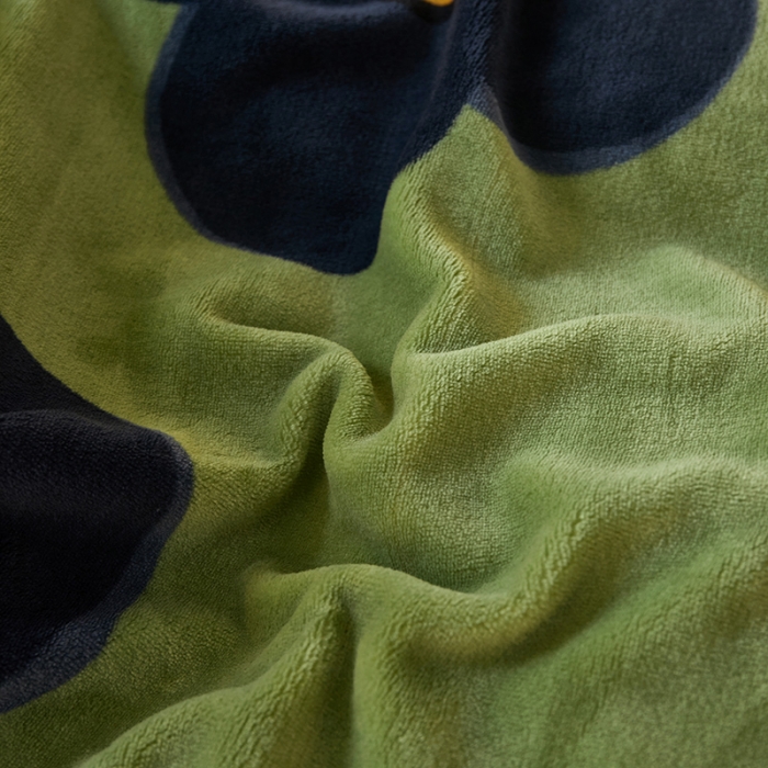 91家纺网 家纺一手货源 找家纺 怡家居 2022秋冬高克重牛奶绒印花四件套 绿野