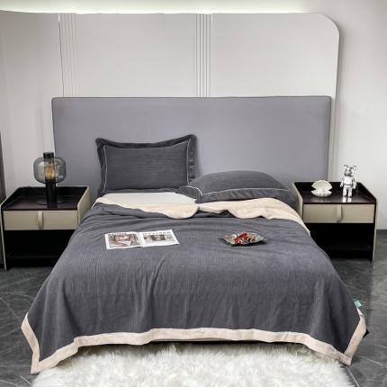 91家纺网 家纺一手货源 找家纺 （总）网客家纺 2024新款毛茸绒复合毯