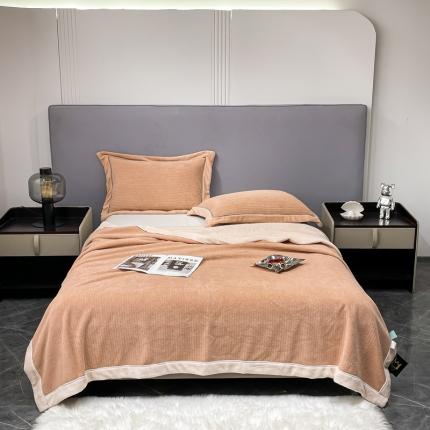 91家纺网 家纺一手货源 找家纺 （总）网客家纺 2024新款毛茸绒复合毯