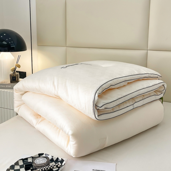 91家纺网 家纺一手货源 找家纺 （总）匠心 2022新款木本提花大豆被