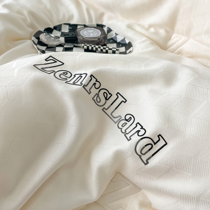 91家纺网 家纺一手货源 找家纺 （总）匠心 2022新款木本提花大豆被