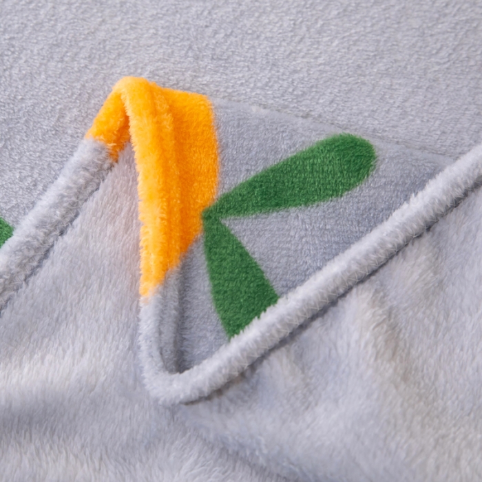 91家纺网 家纺一手货源 找家纺 侨鑫2022新款法兰绒多功能毛毯 小橙子