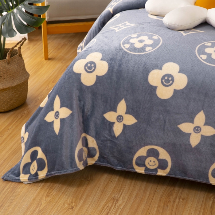 91家纺网 家纺一手货源 找家纺 侨鑫2022新款法兰绒多功能毛毯 超大牌