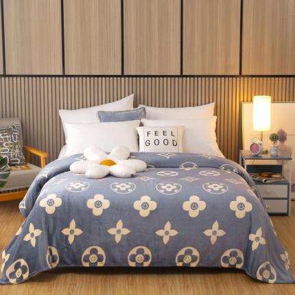 侨鑫2022新款法兰绒多功能毛毯 超大牌