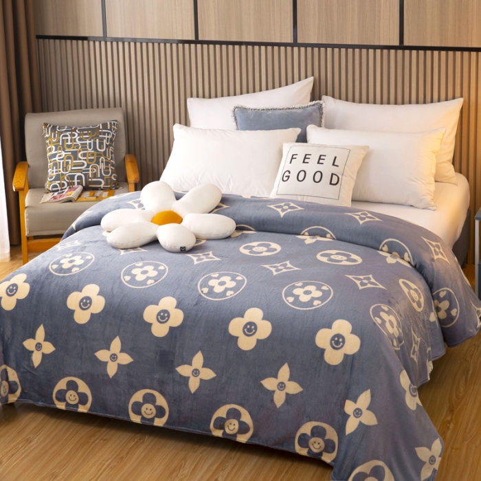 91家纺网 家纺一手货源 找家纺 侨鑫2022新款法兰绒多功能毛毯 超大牌