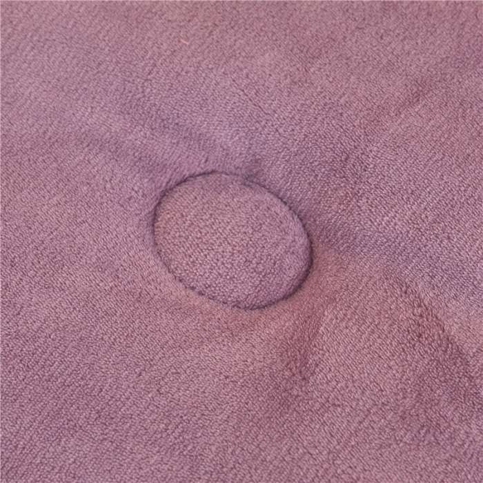 91家纺网 家纺一手货源 找家纺 喜居 2022新款双面刺绣纯色牛奶绒冬被芯春秋被子 黛紫