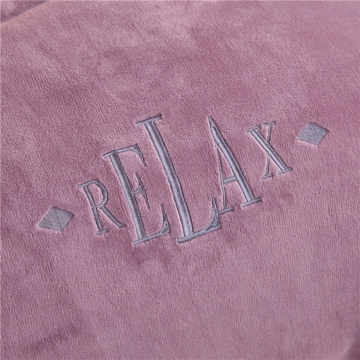 91家纺网 家纺一手货源 找家纺 喜居 2022新款双面刺绣纯色牛奶绒冬被芯春秋被子 黛紫