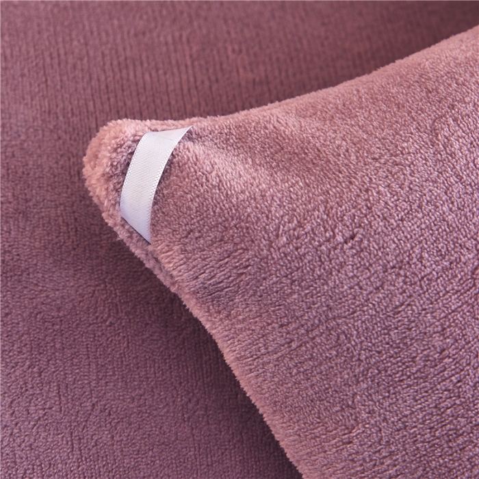 91家纺网 家纺一手货源 找家纺 喜居 2022新款双面刺绣纯色牛奶绒冬被芯春秋被子 黛紫