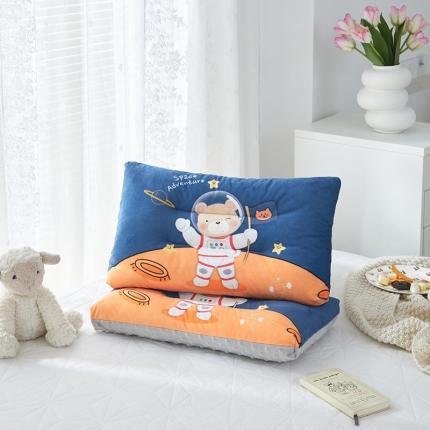 91家纺网 家纺一手货源 找家纺 （总）温宁 2022新款A类大版婴儿绒豆豆绒枕头枕芯儿童枕