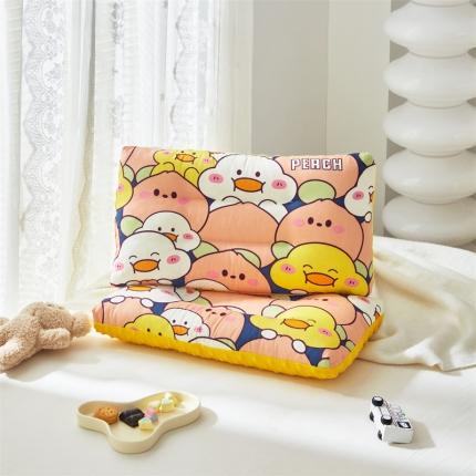 91家纺网 家纺一手货源 找家纺 （总）温宁 2022新款A类全棉豆豆绒枕卡通儿童成人枕头芯