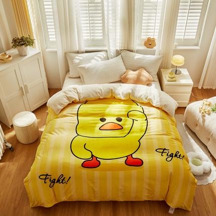 91家纺网 家纺一手货源 找家纺 （总）温宁 2022新款婴儿绒贝贝绒多功能被套毯毛毯子盖毯