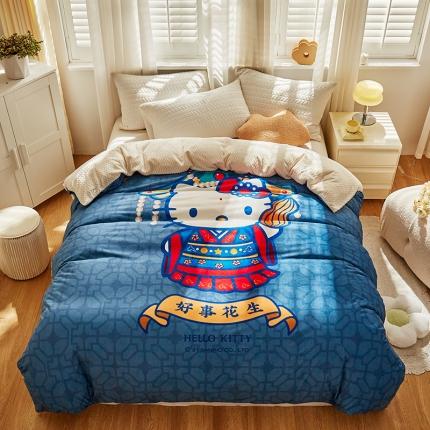 91家纺网 家纺一手货源 找家纺 （总）温宁 2022新款婴儿绒贝贝绒多功能被套毯毛毯子盖毯