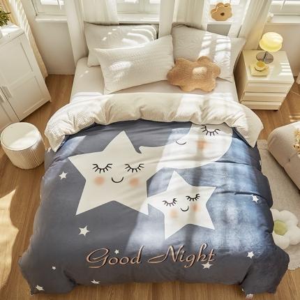 91家纺网 家纺一手货源 找家纺 （总）温宁 2022新款婴儿绒贝贝绒多功能被套毯毛毯子盖毯