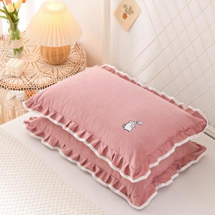 91家纺网 家纺一手货源 找家纺 （总）织布人 2022新款荞麦枕公主风魔法绒荞麦枕40*60