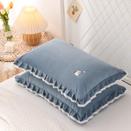 91家纺网 家纺一手货源 找家纺 （总）织布人 2022新款荞麦枕公主风魔法绒荞麦枕40*60